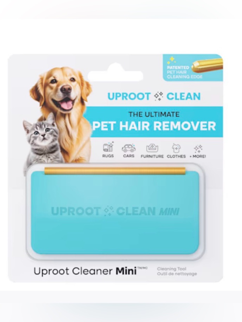 Uproot Cleaner Mini Hair Removal Tool for Cats and Dogs NEW!!